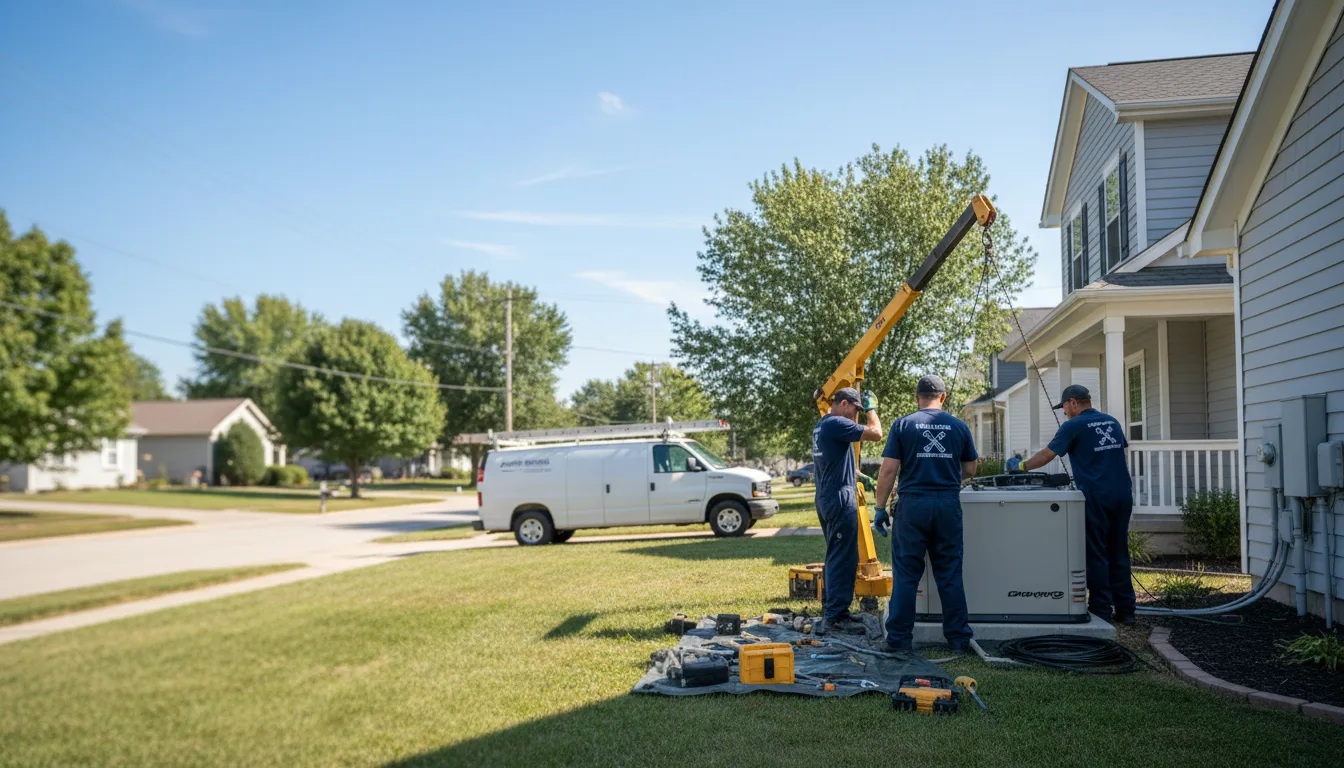 Generator Installation in Scammon, KS near me